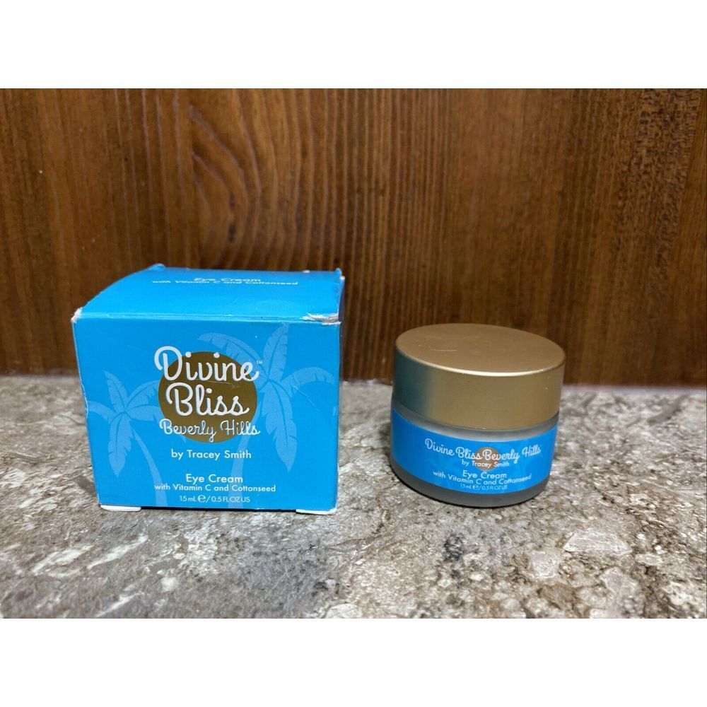 DIVINE BLISS Beverly Hills Eye‎ Cream  -Vitamin C & Cottonseed by Tracy Smith